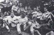 A 1938 photo of a group of Edelweiss Pirates, an unofficial youth groups that emerged in response to the strict regimentation of the Hitler Youth.