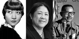 Chinese American actress, Anna May Wong, first Hmong American to be elected to a state legislature in the U.S., Mee Moua and Filipino American labor organizer, Larry Itliong are featured.