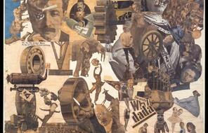  Höch’s work consists primarily of collages, often made from photographs. Höch was part of the Dada movement, which formed in part as a reaction to the death and destruction from World War I. Dada artists prized irrationality and considered their work “anti-art.