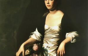 Portrait of Judith Sargent Murray (1751-1820).