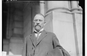 Photo shows Henry Morgenthau (1856-1946), lawyer, businessman and United States ambassador to the Ottoman Empire during the First World War. (Source: Flickr Commons project, 2010)