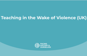 Image of the activities slide for the "Teaching in the Wake of Violence (UK) " slide deck."