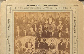 Names and photographs of radical members of the South Carolina legislature