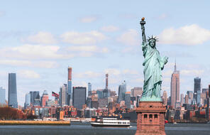 Picture of The Statue of Liberty.