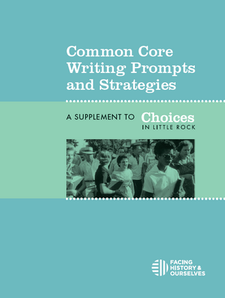 Cover of Common Core Writing Prompts and Strategies: Choices in Little Rock