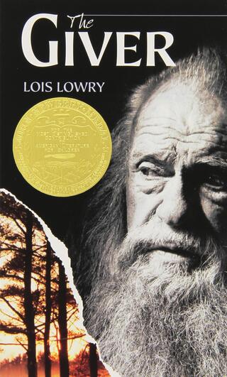 Book cover of The Giver.