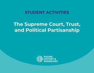 Title slide for The Supreme Court, Trust, and Political Partisanship