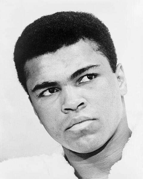 Muhammad Ali B&W Photo