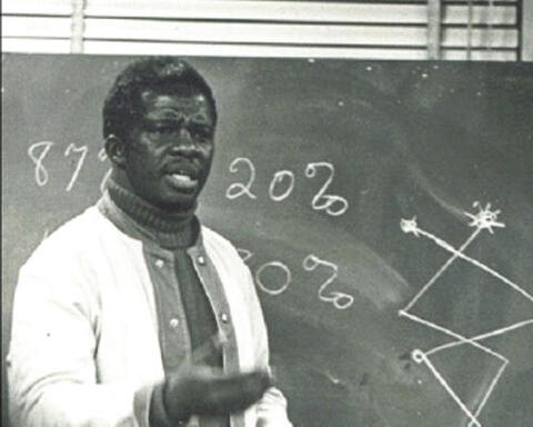 Mazisi Kunene (1930-2006), a South African poet.