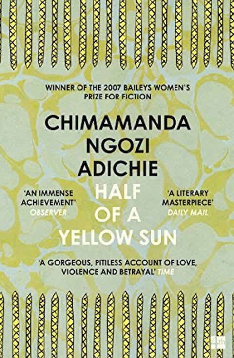 Half of A Yellow Sun book cover.