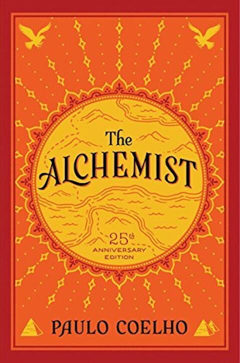 The Alchemist book cover.