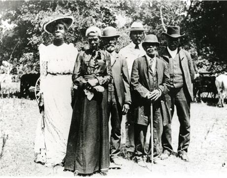Survivors of slavery observe Juneteenth in hats, canes, and bonnets inAustin, TX